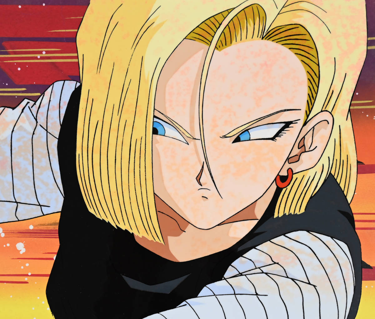 Yahoo!オークション - セル画 「ドラゴンボールZ」より「人造人間18号