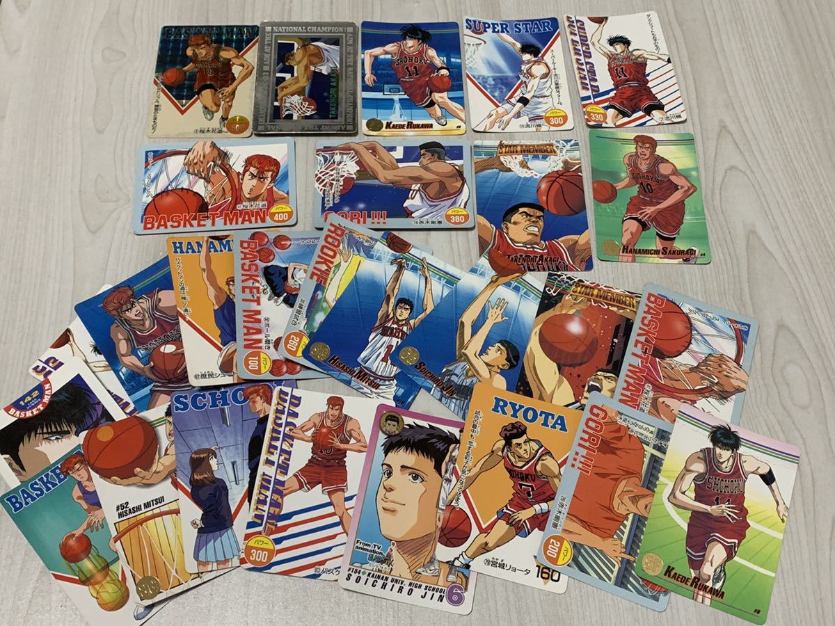 スラムダンク カード アマダ 桜木花道 流川楓 三井寿 花形通 牧