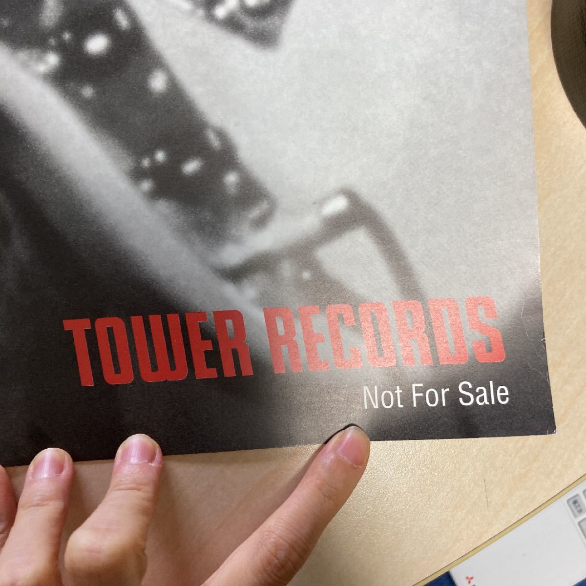 NIRVANA タワーレコード限定特典 巨大ポスター NIRVANA タワーレコード