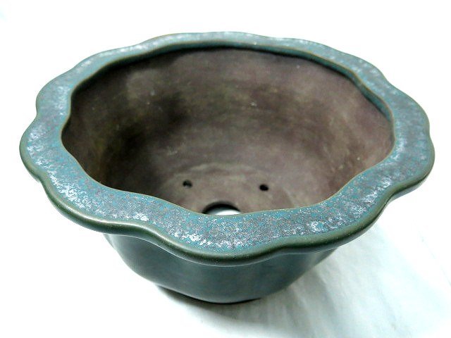 山秋 松泉焼 大型盆栽鉢 山秋 松泉焼 大型盆栽鉢 山秋 松泉焼 大型盆栽