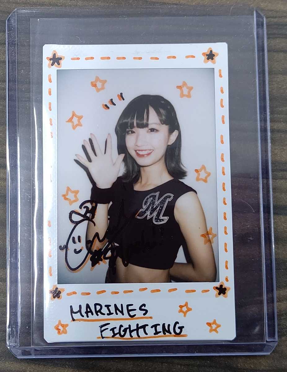 BBM 2018 チアリーダー舞 YUI 直筆サインチェキ 7/7 BBM 2018 チア