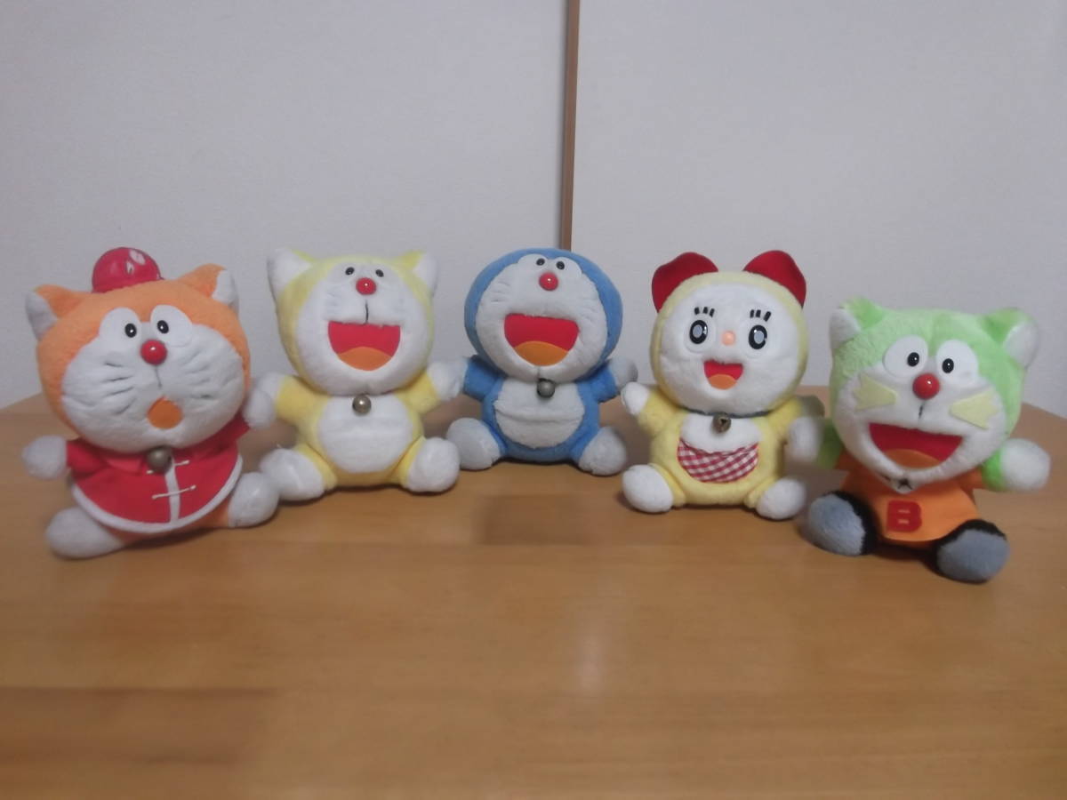 ザ・ドラえもんズ ぬいぐるみ 5体セット どらえもん ドラミ