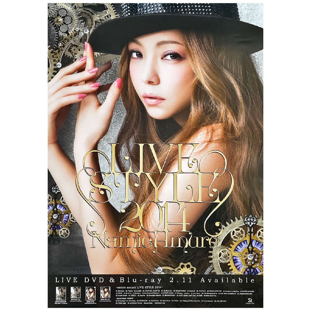 限定レア安室奈美恵 LIVEDAM限定 PAST FUTURE 販促ポスター NAMIE