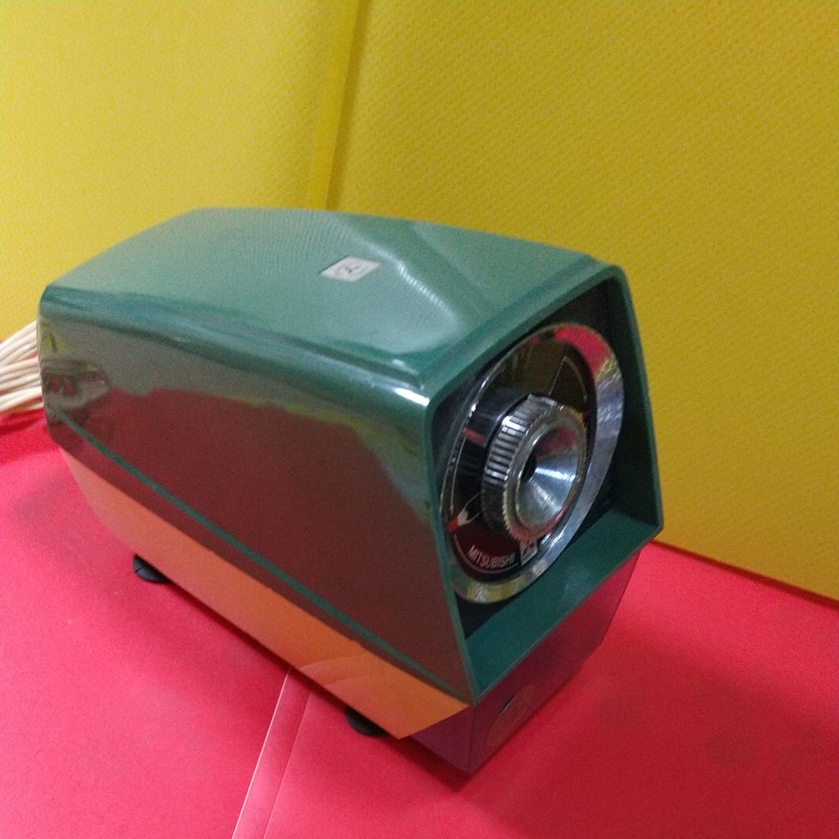 三菱 電動 鉛筆削り 電動シャープナー ES―10型 昭和レトロ ビンテージ