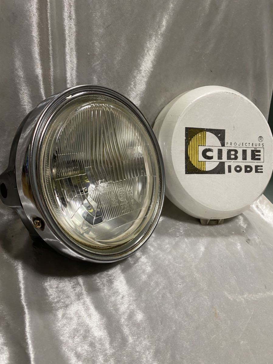 Yahoo!オークション - 当時物本物シビエ凹みレンズ付ヘッドライト/ライ