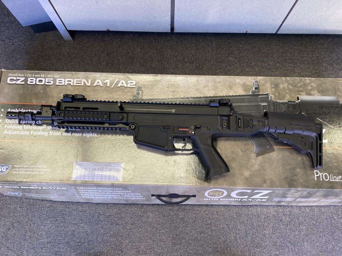 ASG製 CZ 805 BREN A2 電動ガン(第2ロッド) ASG CZ 805 BREN A2 AEG