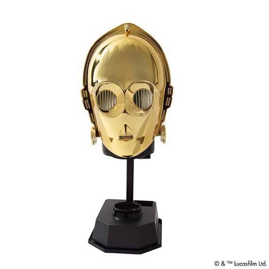 スターウォーズ C3PO 1/1マスク保冷庫 AQUA ASR-MK1 ヘルメット 冷蔵庫
