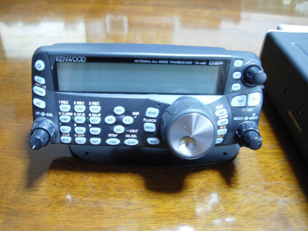 ケンウッド TS-480DAT HF/50MHz トランシーバー SO-3. トップ YF-107C