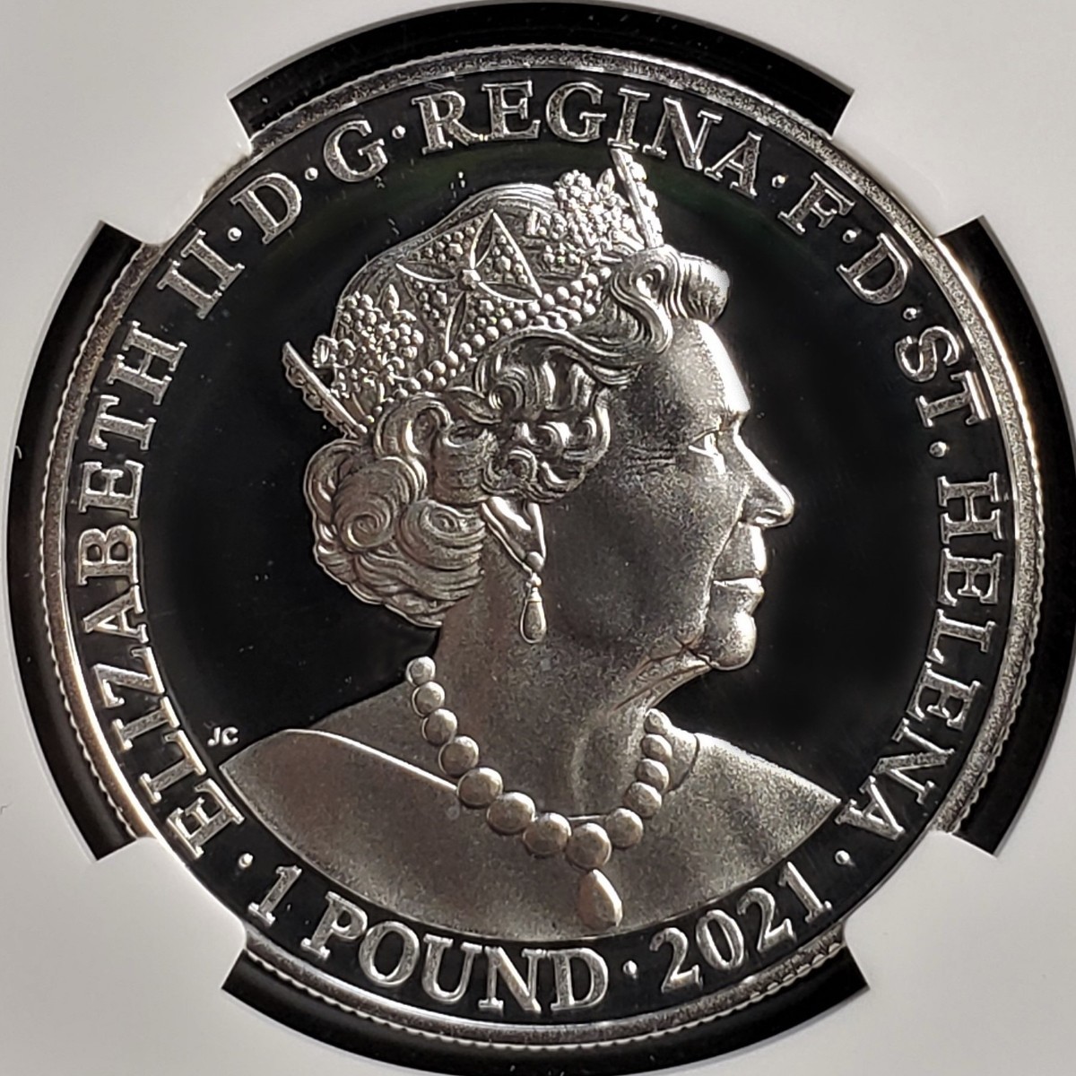 準最高鑑定 限定1000枚 セントヘレナ島 2021年 ナポレオン没後200周年