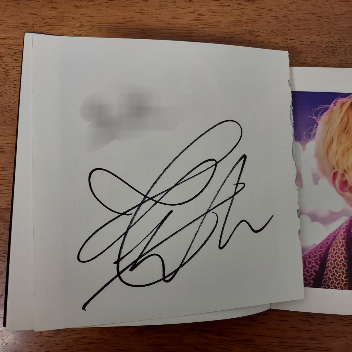 V直筆サイン入り2Lサイズ写真…BTS…防弾少年団 30 【公式通販】