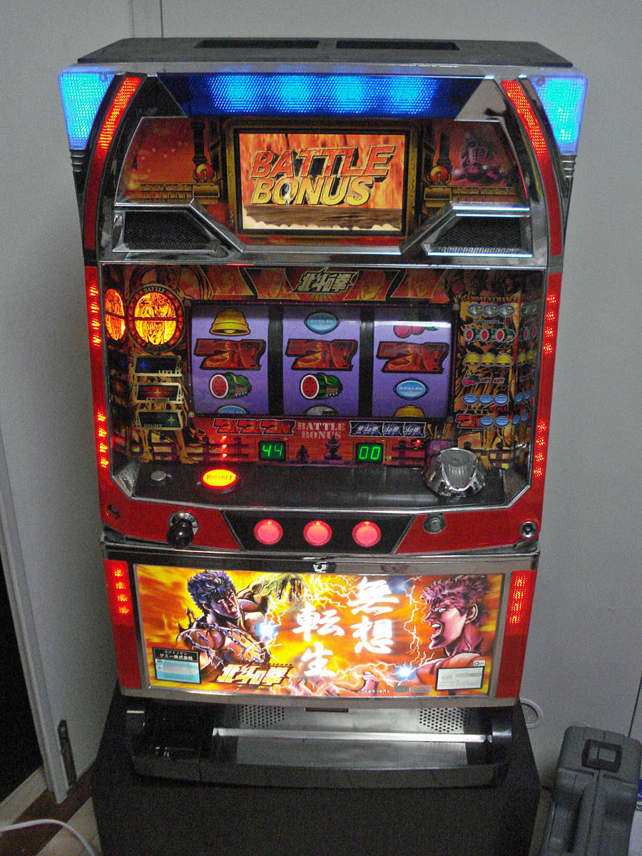 パチスロ実機 北斗の拳 無想転生パネル 送料込】北斗の拳 無想転生