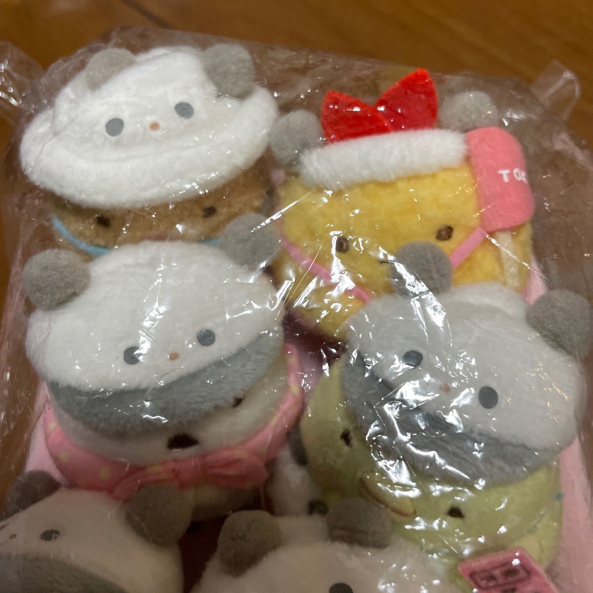 すみっコぐらしshop限定 東京駅店3周年ぬいぐるみ パンダ観光バス