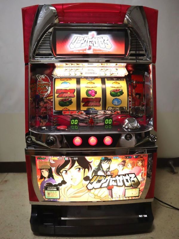 初代 リングにかけろ マキシマムホワイトパネル パチスロ 実機 5号機