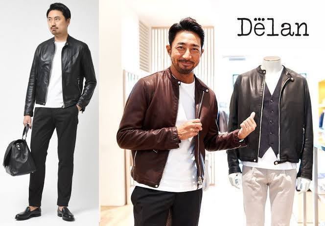 新品未使用 13 6万 Delan デラン シングルライダース レザージャケット