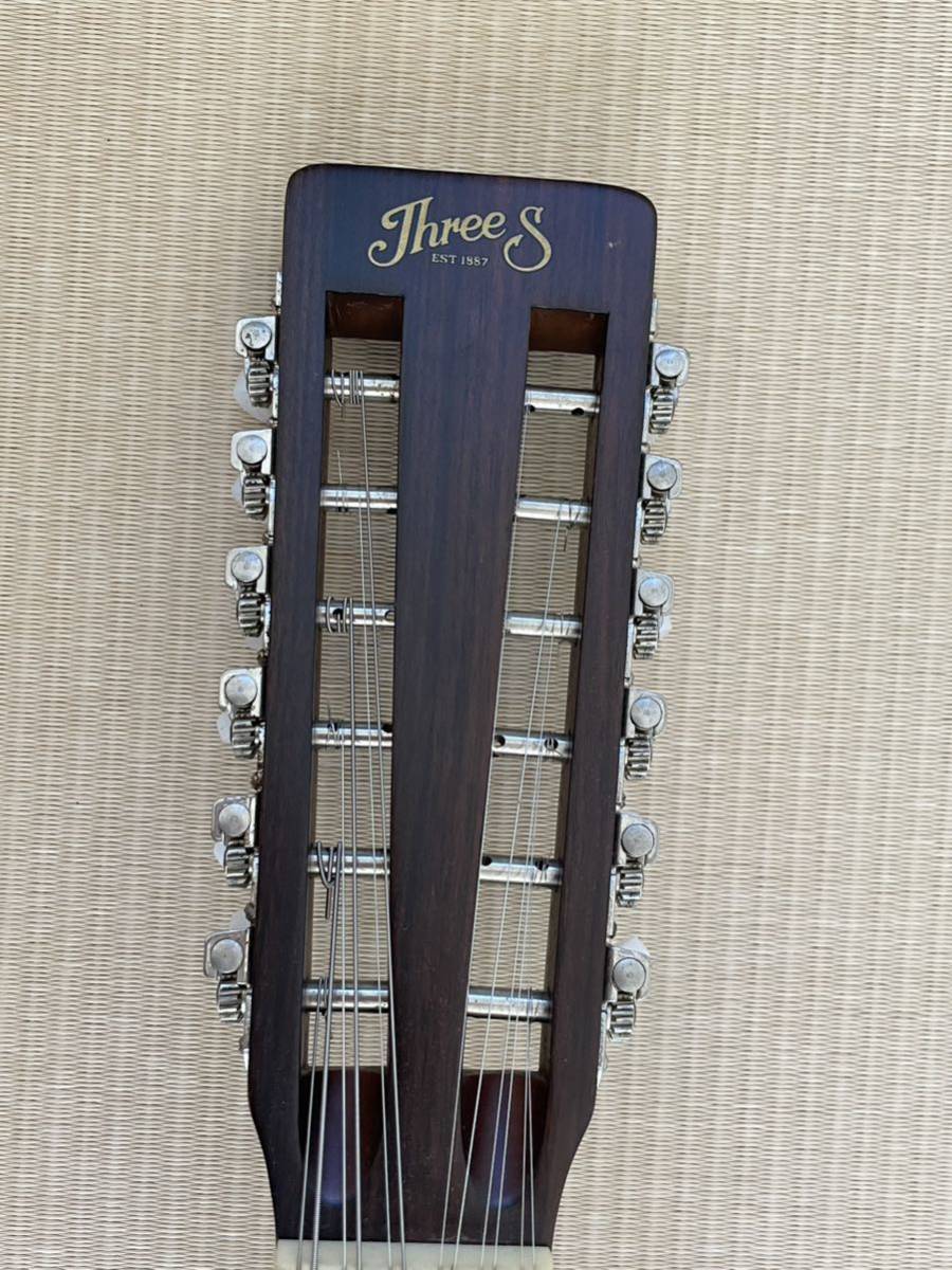鈴木バイオリン スリーエス Three S トルバードー12弦ギター TG035か
