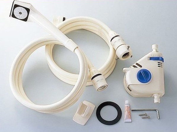 ジェットクイックシャワー B406IV 簡易シャワー タカギ 工事不要 簡易