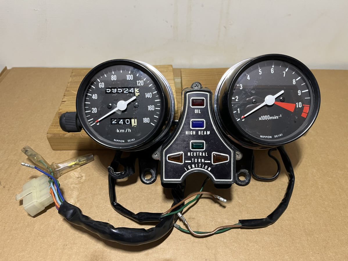 cm400tのメーター cb250t スーパーホーク