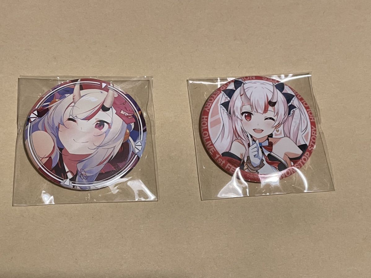 ホロライブ hololive 百鬼あやめ ノンストップストーリー c97 缶バッジ