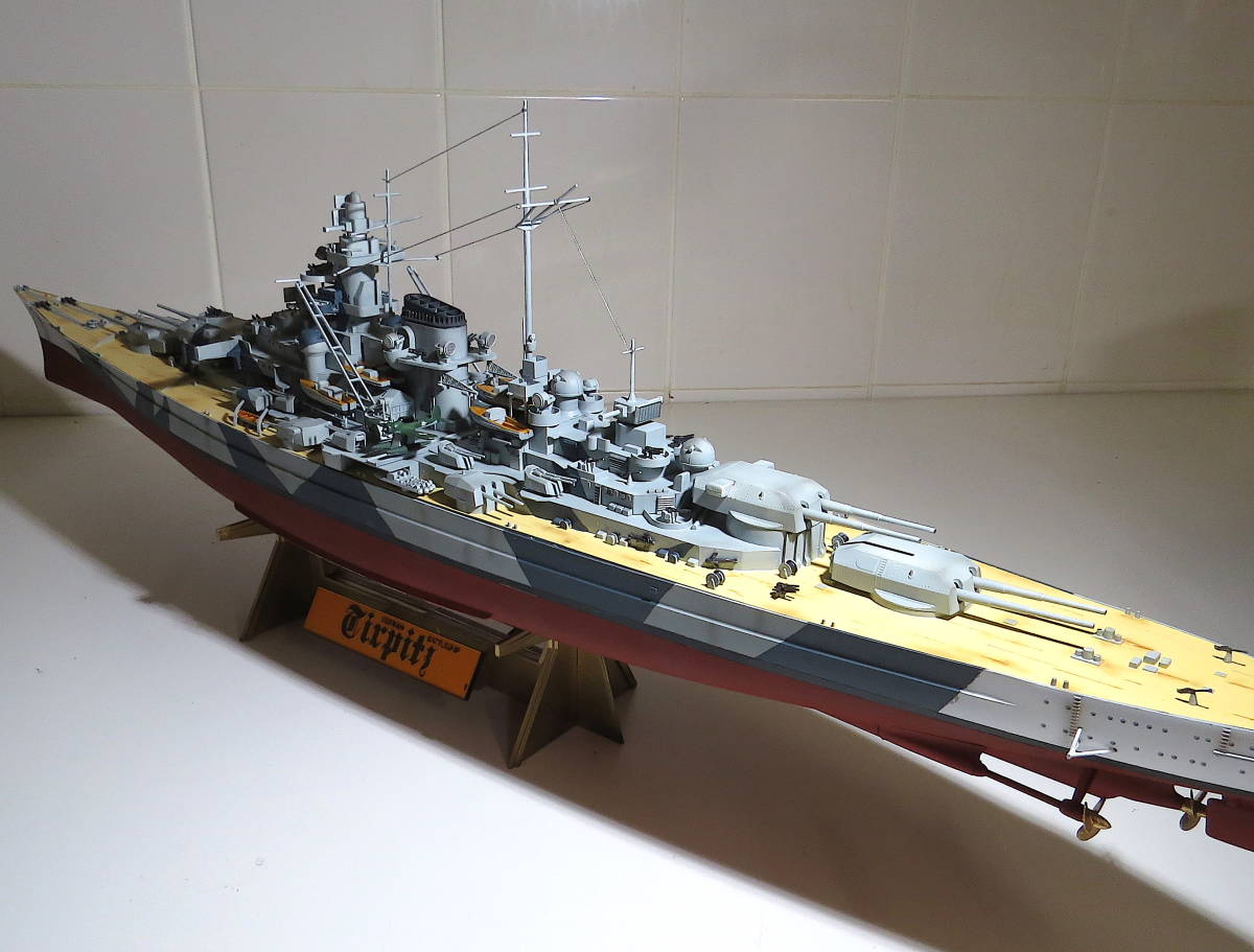 中古】(未使用・未開封品) タミヤ 1/350 艦船シリーズ No.15 ドイツ