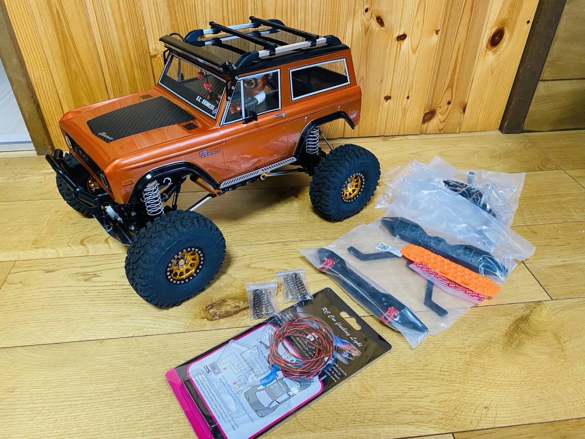 Yahoo!オークション - タミヤ1/10 CR-01 フォード ブロンコ カスタムパ