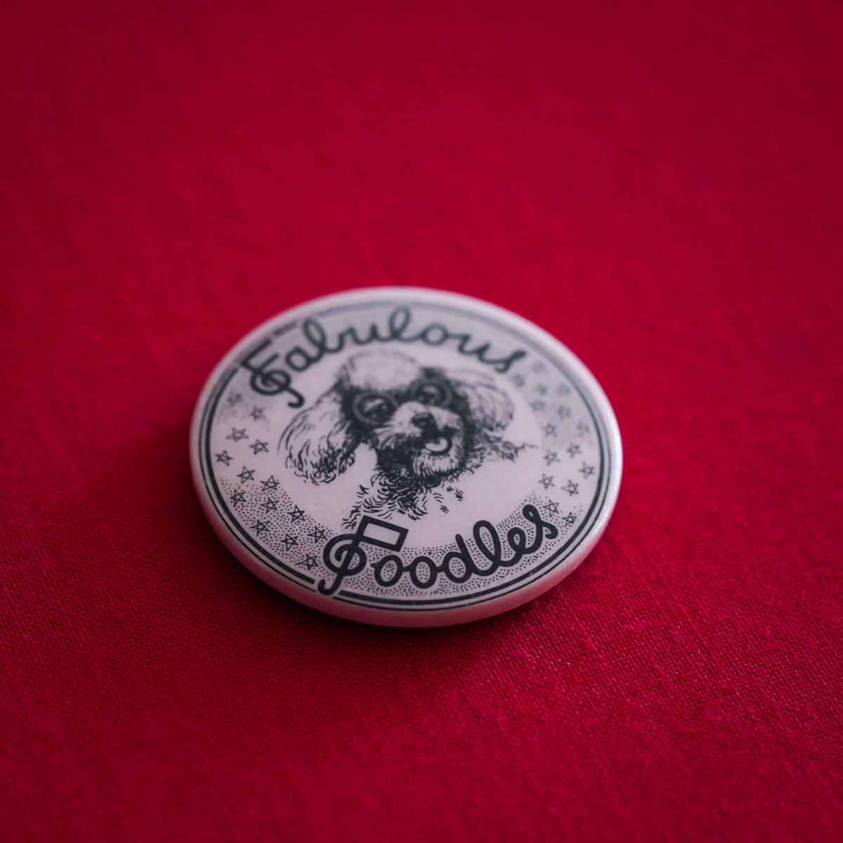 超レア 本物 藤原ヒロシ着 ヴィンテージ Poodles オリジナル バッジ