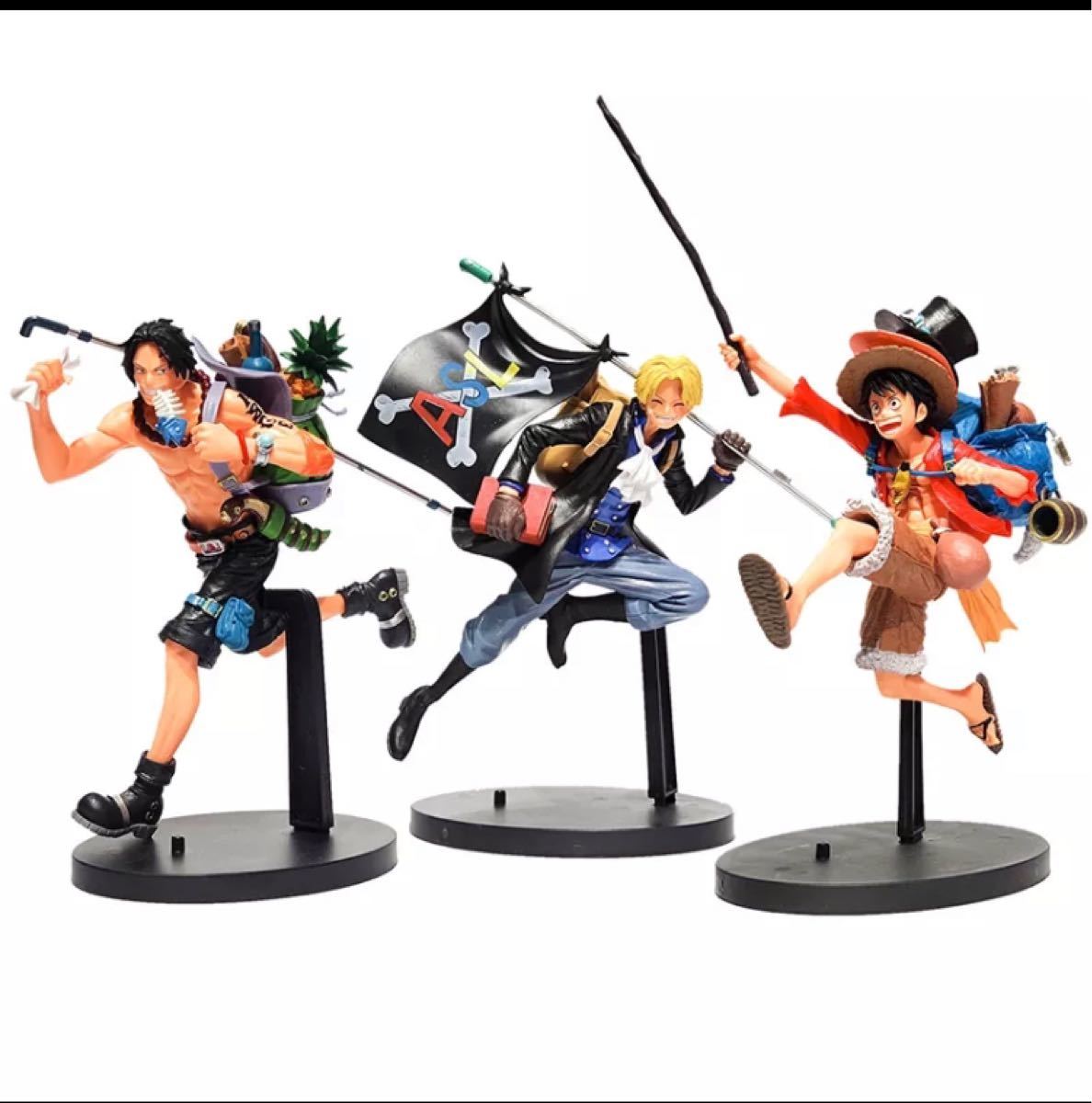 3種類】POP ワンピース フィギュア ヤマト ゾロ サボ 3点セット販売