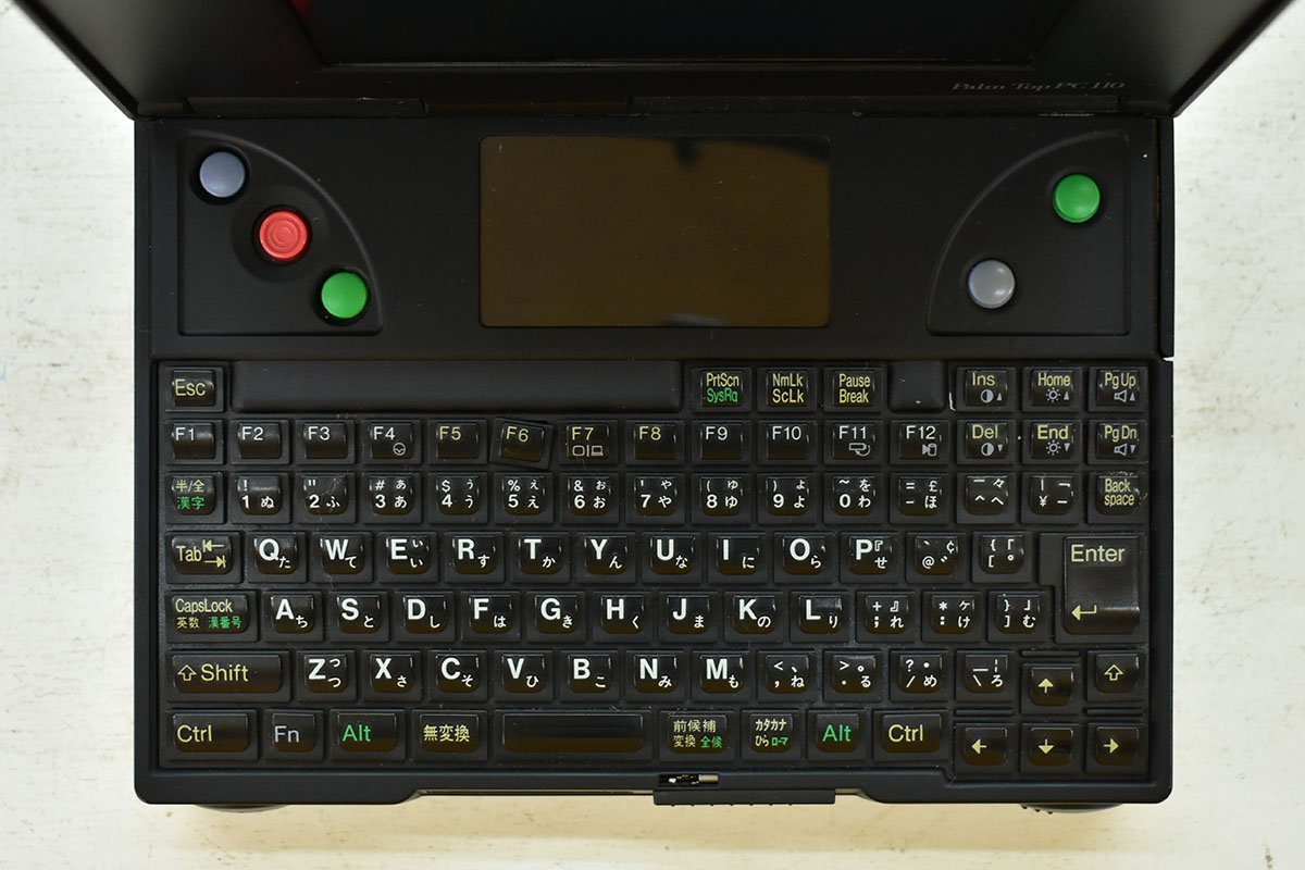 junk IBM palmtop PC110 ウルトラマンPC ポトリ付き 2 junk IBM