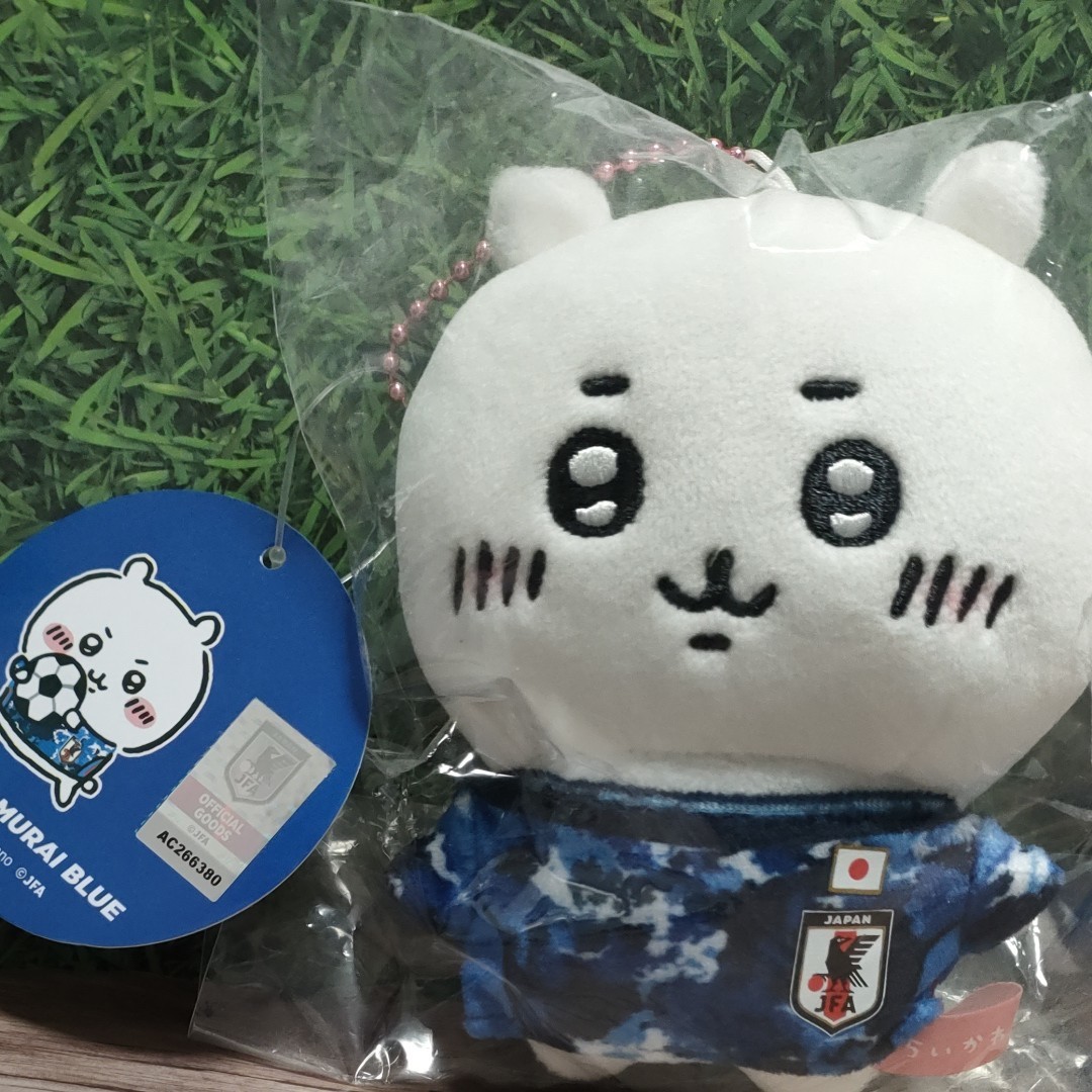 ちいかわ サッカー 日本代表 マスコット ハチワレ ちいかわ 日本代表