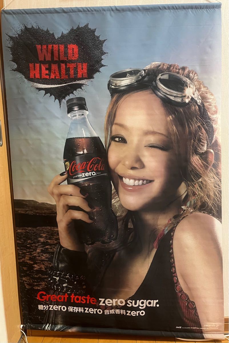 安室奈美恵Coca-Cola zero 非売品タペストリー 安室奈美恵Coca-Cola