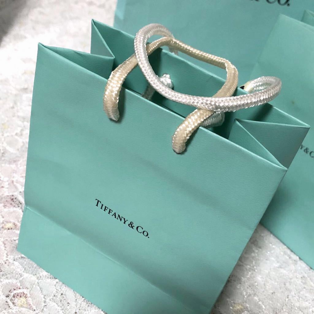 ティファニー 「 TIFFANY 」ショッパー 5枚組 ジャンク (982) ショップ