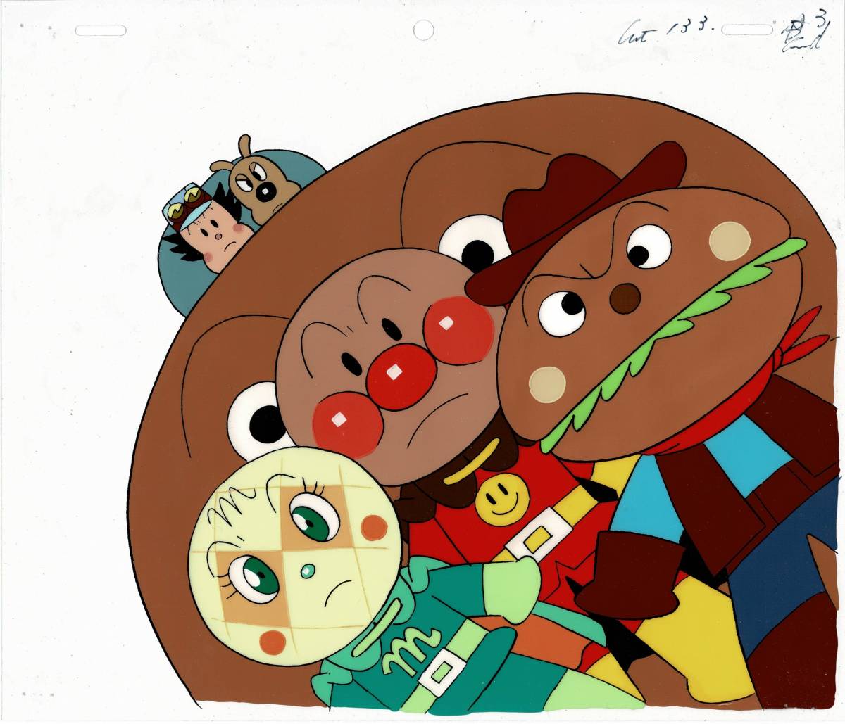 キャラクター セル画 アンパンマン やなせたかし メロンパンナ