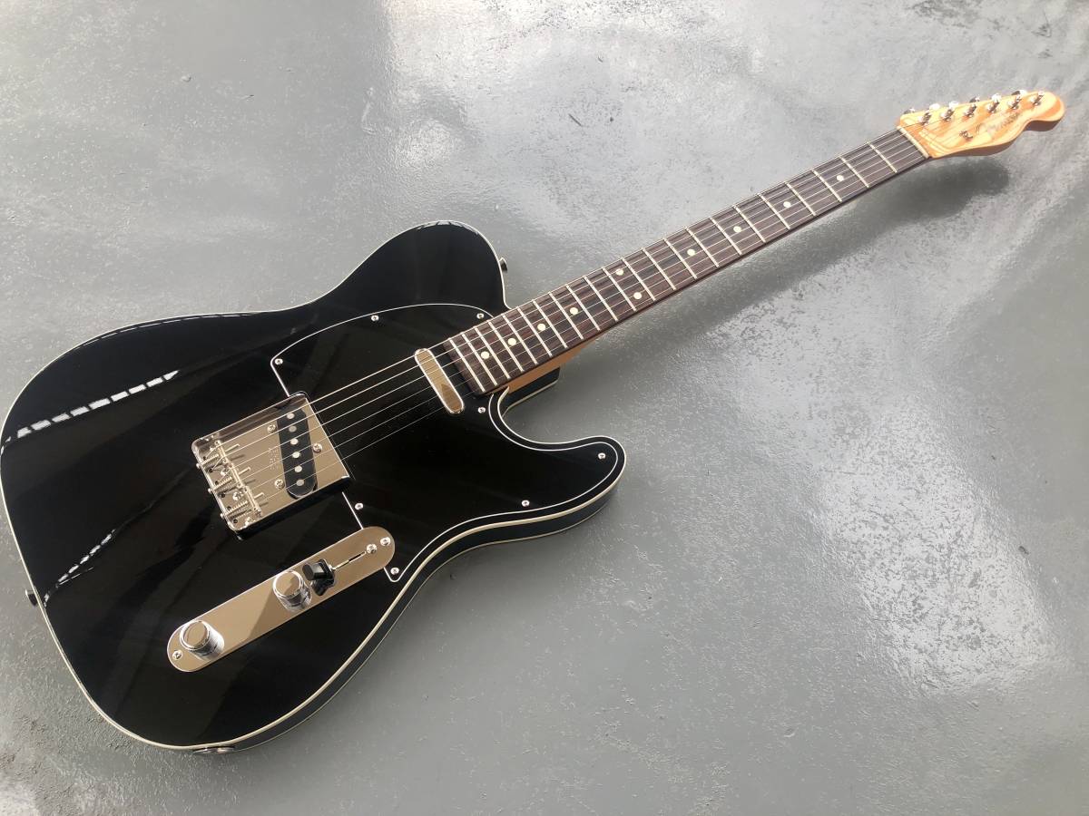 フェンダー テレキャスター カスタム MIJ 黒 セミハードケース付 楽天
