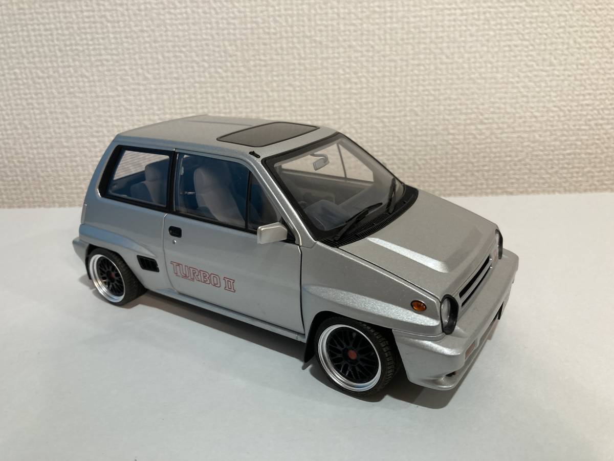☆AUTOart オートアート 1/18☆ホンダ シティ ターボⅡ ブルドッグ