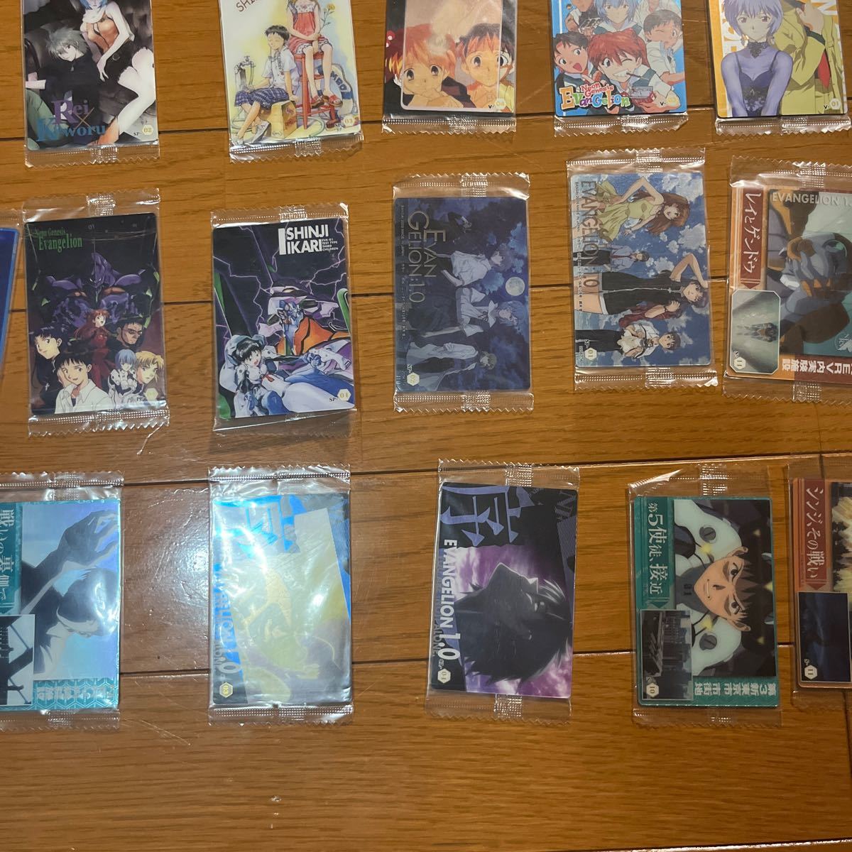 エヴァンゲリオン ウエハース カードセット 未開封・開封済あり