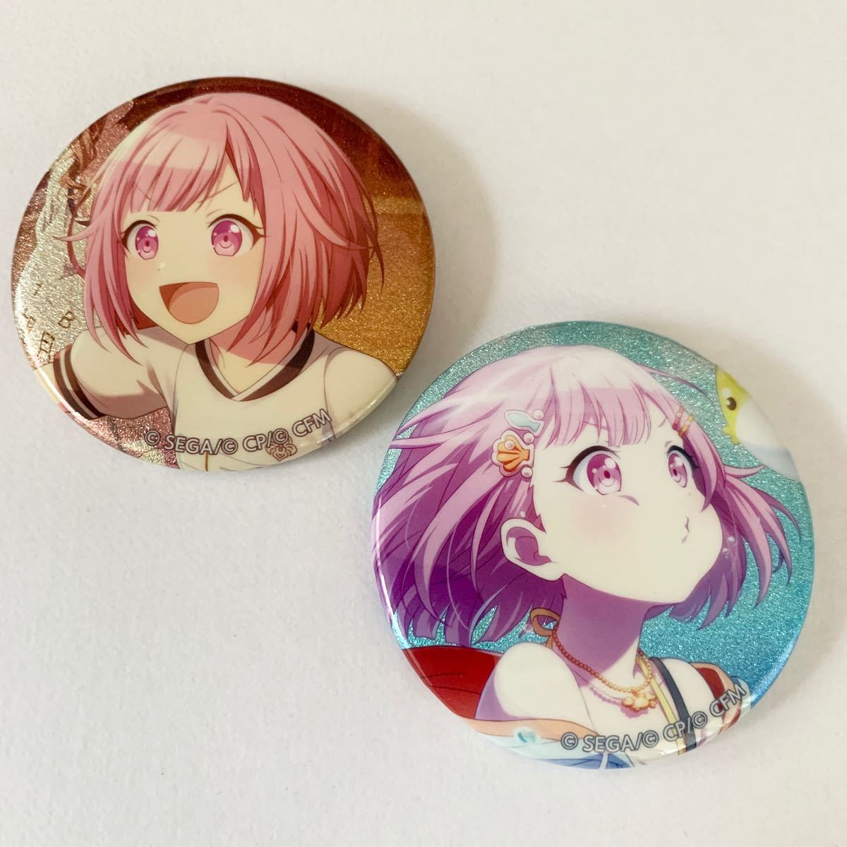②20点 プロセカ グリッター缶バッジ 鳳えむ 33C 予約商品】グリッター