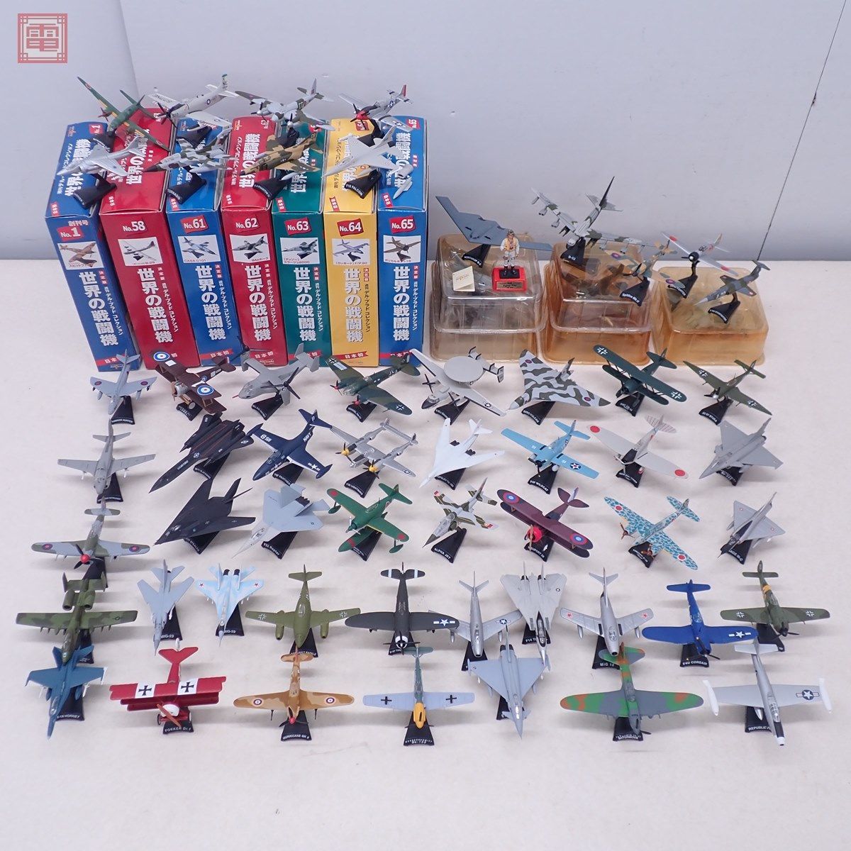デルプラド 世界の戦闘機 65機セット Yahoo!オークション - 週刊 デル
