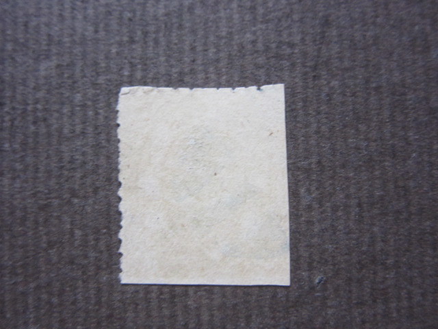 手彫切手 桜洋紙カナ入り 6銭（タ）（使用済み、1874年） | TA (