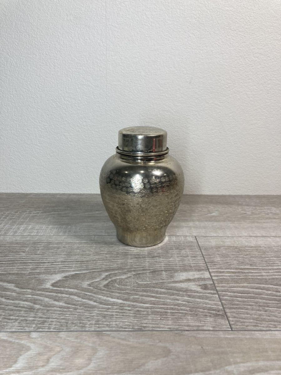 Yahoo!オークション - 英純堂 万葉銀 茶器 茶壷 銀製