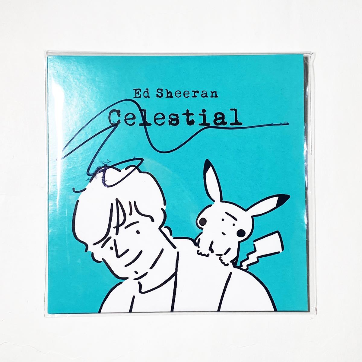 直筆サインCD Ed Sheeran 『Celestial』エド・シーラン ポケモン