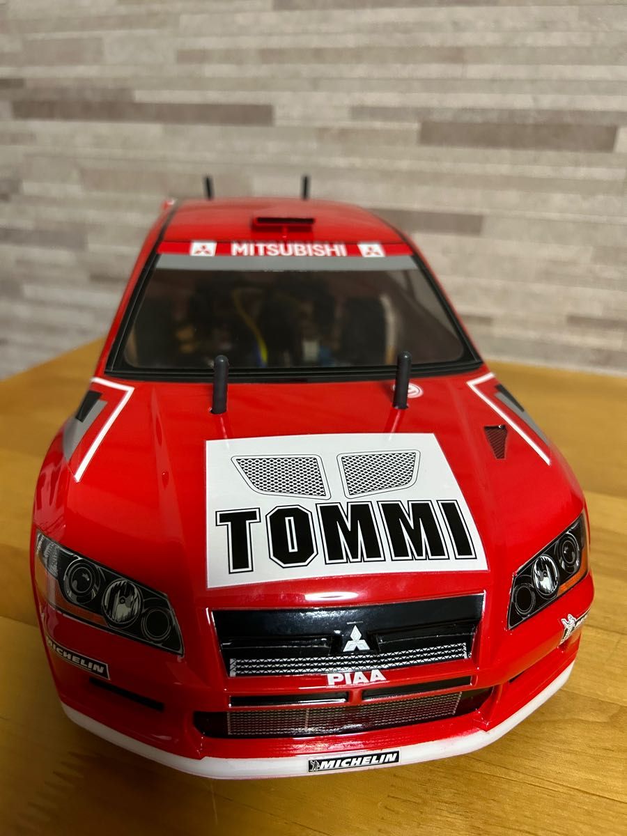 タミヤ 三菱 ランサー エボリューション Ⅶ 1/10 ラジコン ボディ