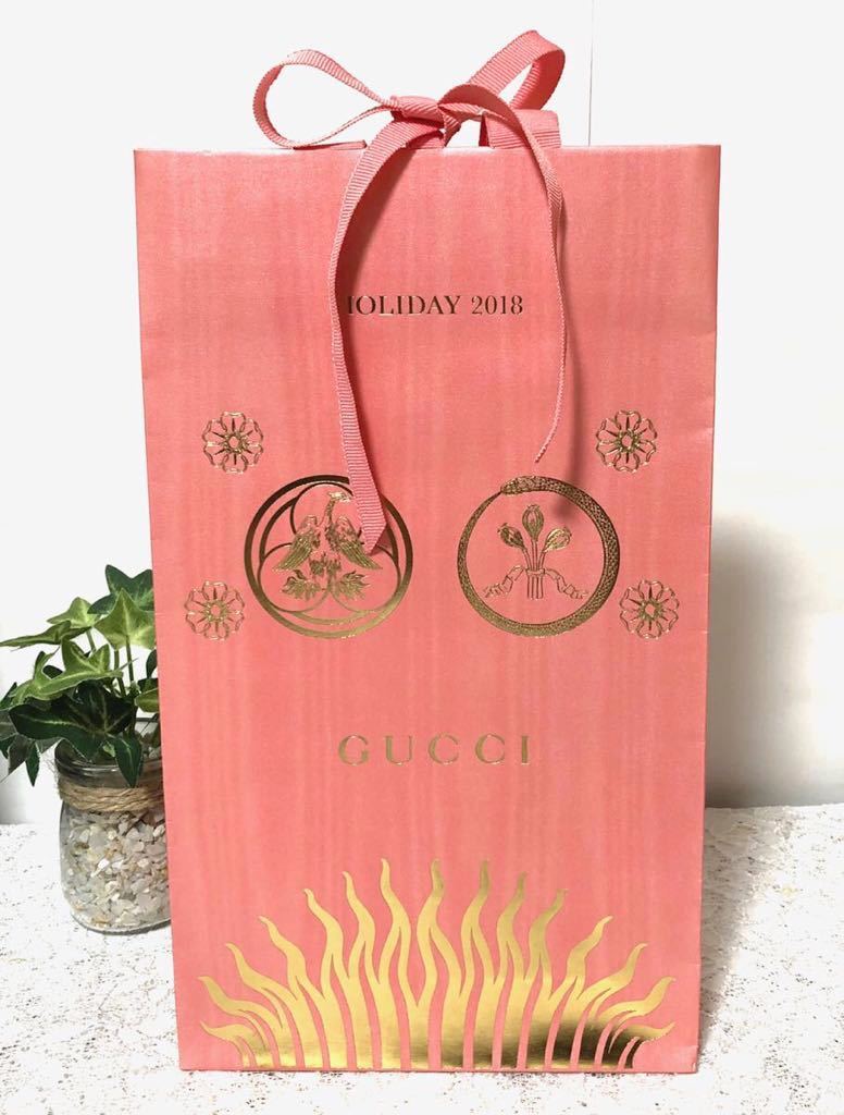 グッチ 「GUCCI」限定ショッパー(1388) 2018ホリデー限定 正規品