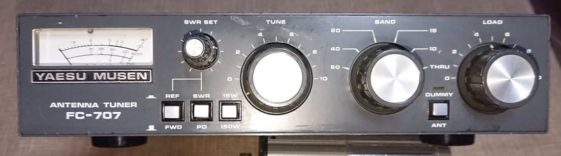 YAESU FC-707 アンテナチューナー YAESU FC-707 アンテナチューナー