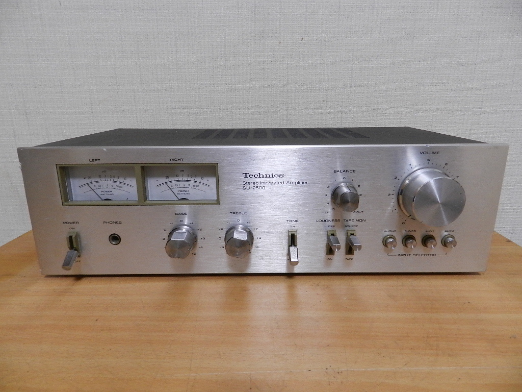 Yahoo!オークション - Technics プリメインアンプ SU-2500 ジャンク