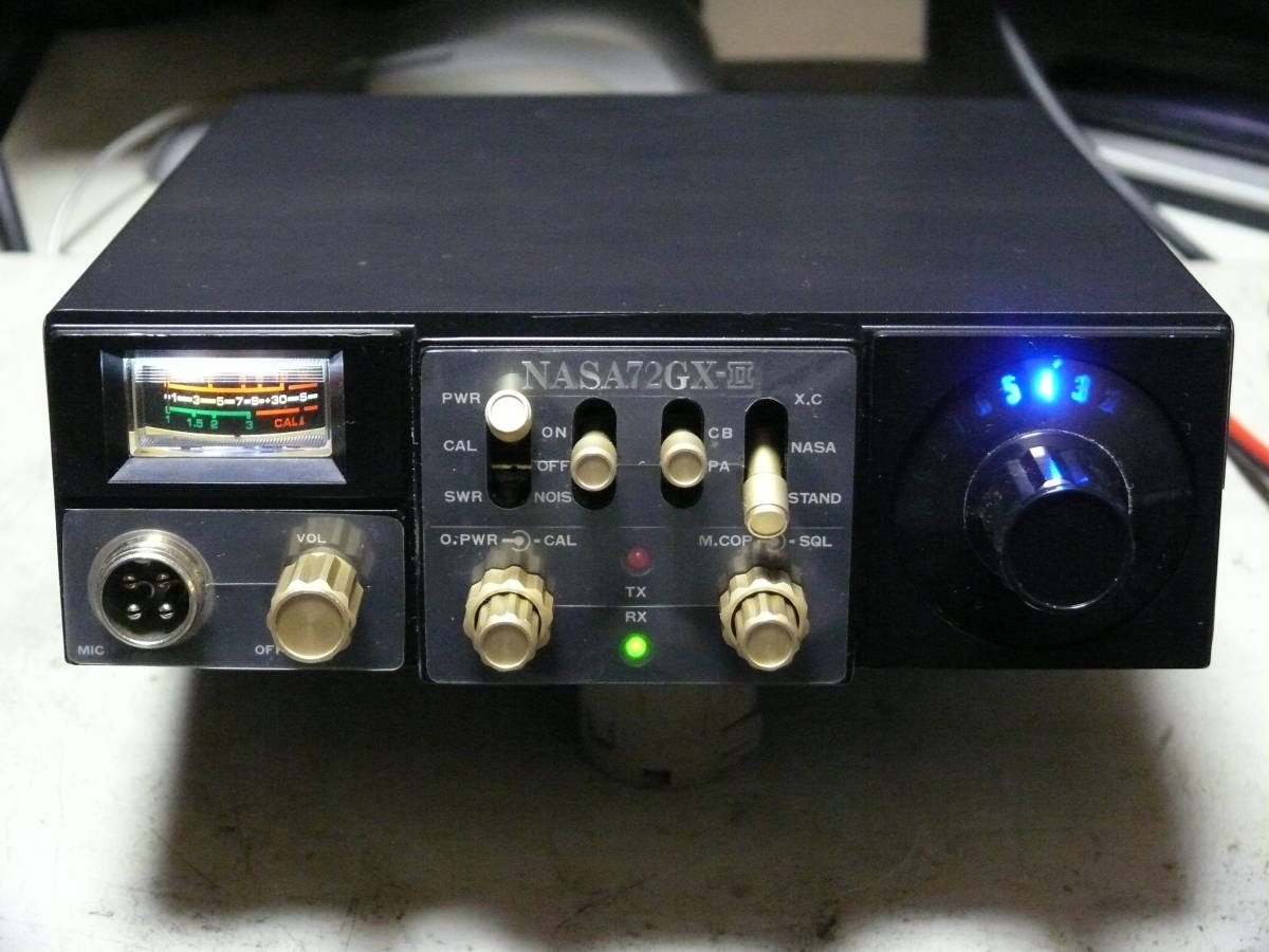 受信機 NASA 72GX NASA 72GX-Ⅱ 無線機 Yahoo!オークション - NASA
