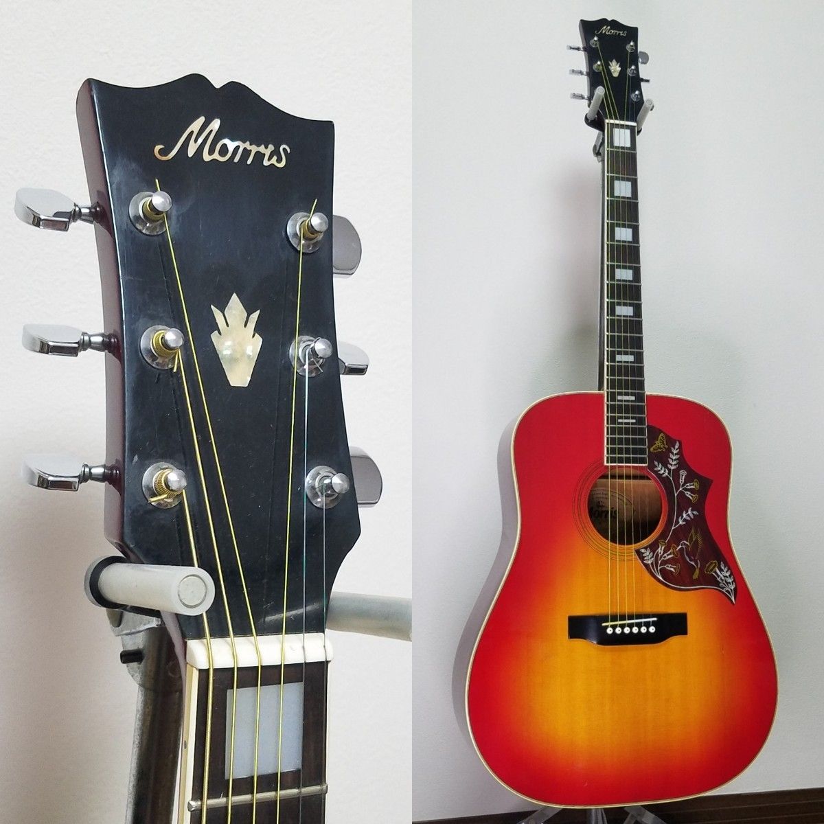 激レア！Morris(モーリス）WH-20ハミングバードタイプ 弦高調整済み