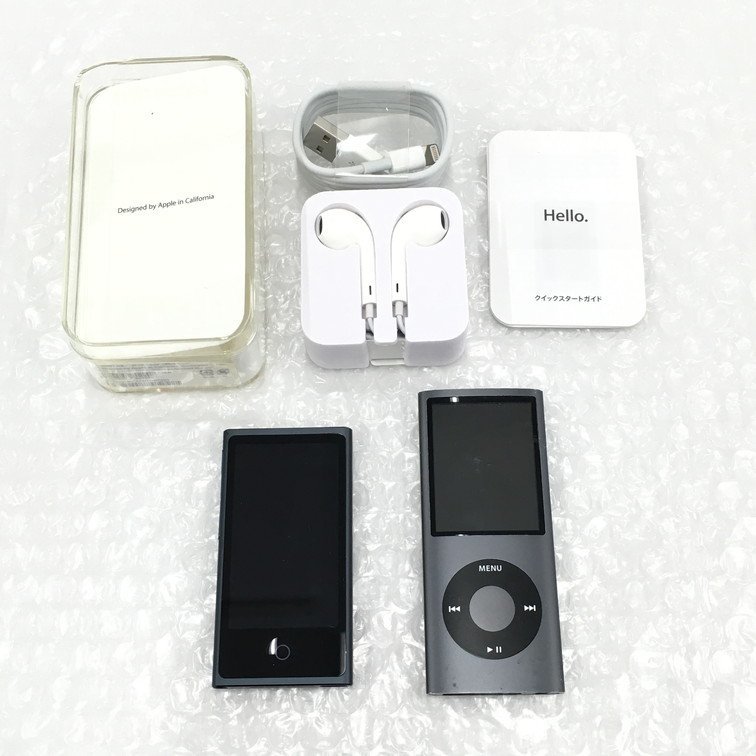 Yahoo!オークション - 【AKAV5023】Apple iPod nano 2点セット 第4世代