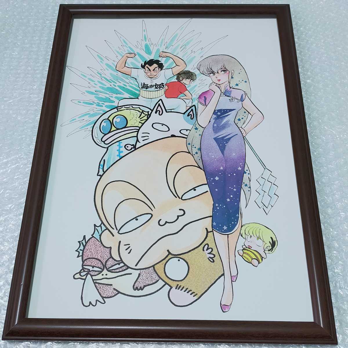 Yahoo!オークション - うる星やつら B4サイズ 複製原画 額装品 高橋留