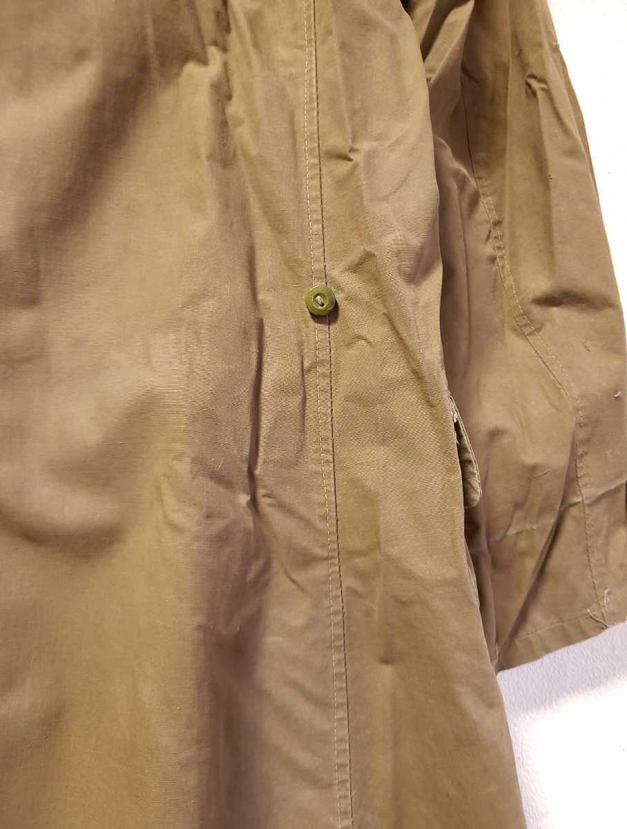 旧日本軍 陸軍 三式 外被雨外套 コート 昭和十九年製