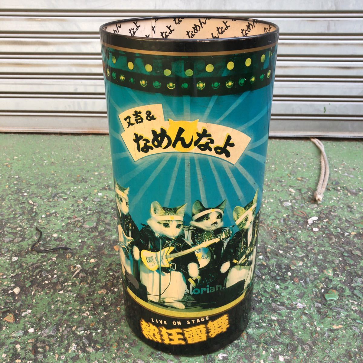 非売品】ドラえもん ペール缶 ゴミ箱 ブリキ缶 ゴミ箱 ペール缶 レア