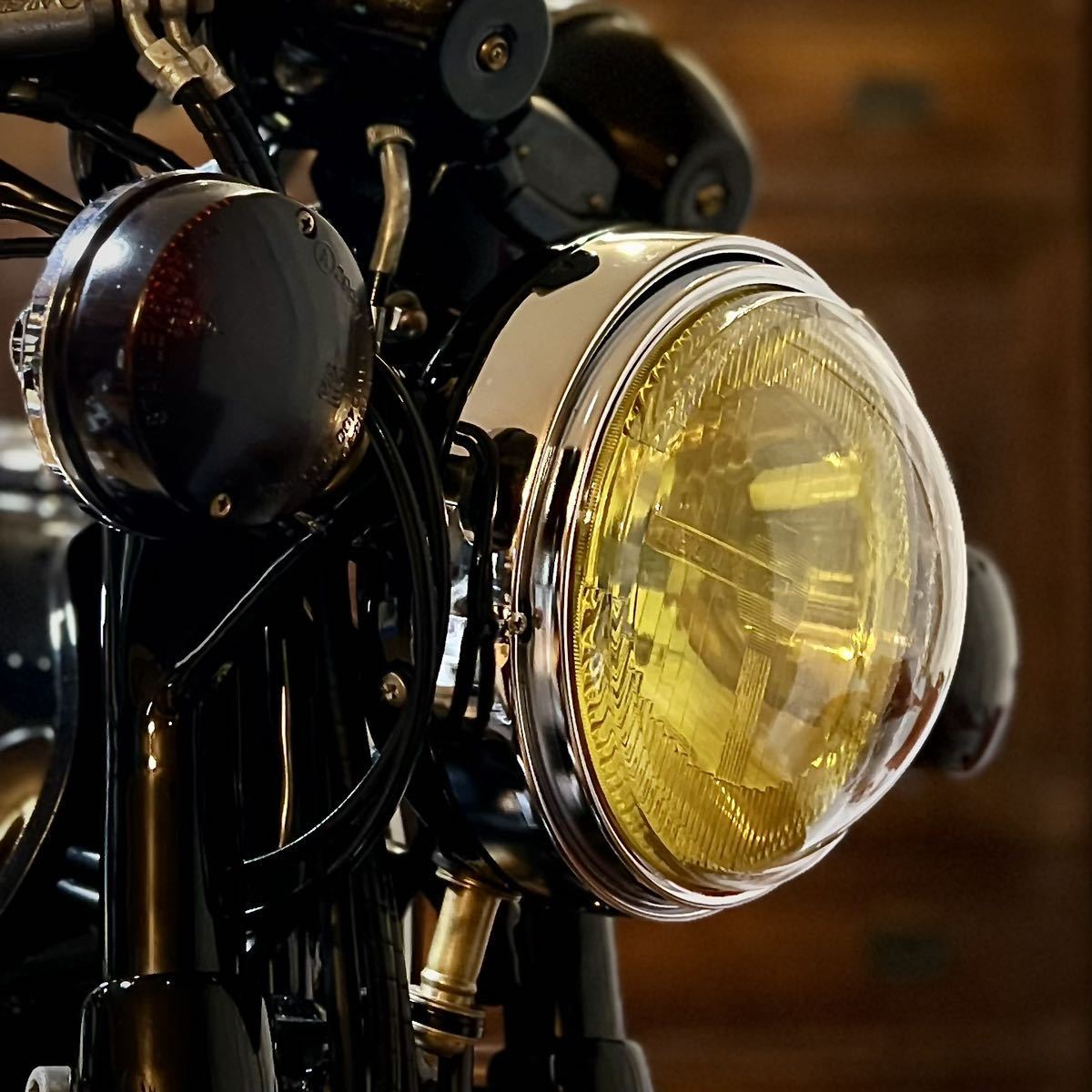 マーシャルヘッドライト 透かしメッキ Z1 Z2 旧車
